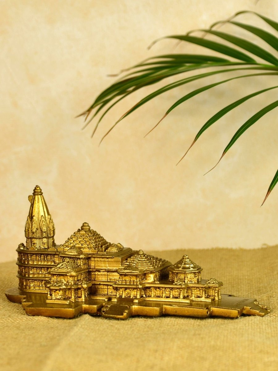 Sowpeace Resin Mini Mandir - Decor - Sowpeace - Sowpeace Resin Mini Mandir - RES - RRMS - TT - Sowpeace