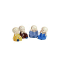 Sowpeace Resin Mini Monk Set of 4 - Decor - Sowpeace - 