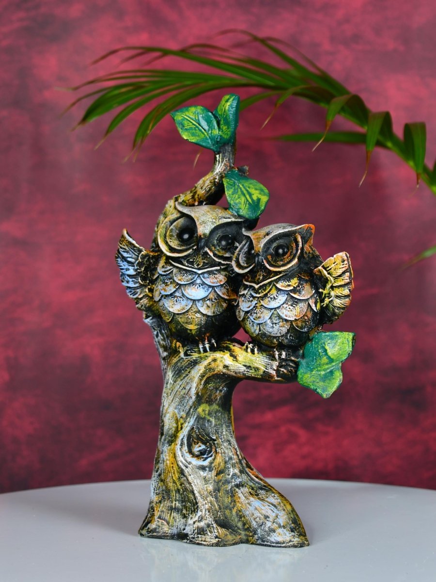 Sowpeace Resin Owl Branch - Decor - Sowpeace - Sowpeace Resin Owl Branch - RES - RO - TT - Sowpeace