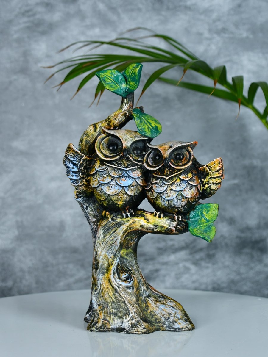 Sowpeace Resin Owl Branch - Decor - Sowpeace - Sowpeace Resin Owl Branch - RES - RO - TT - Sowpeace