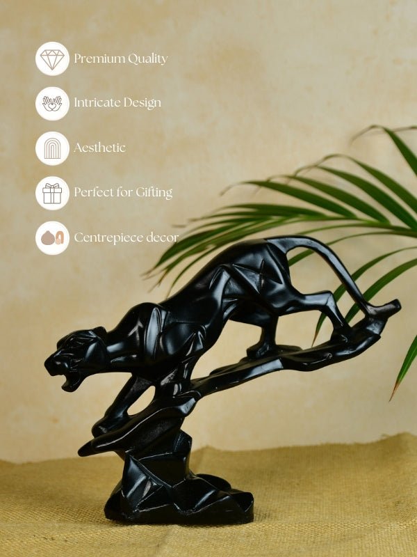 Sowpeace Resin Panther Statue - Decor - Sowpeace - Sowpeace Resin Panther Statue - RES - RSPN - TT - Sowpeace