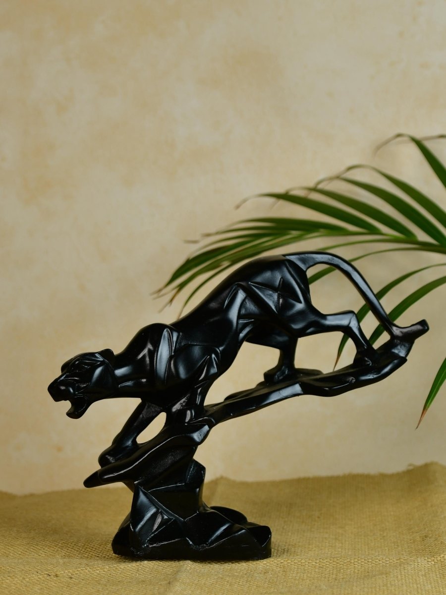 Sowpeace Resin Panther Statue