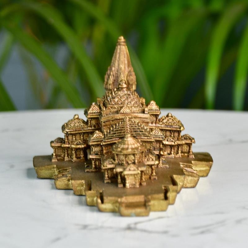 Sowpeace Resin Ram Mandir - Decor - Sowpeace - 