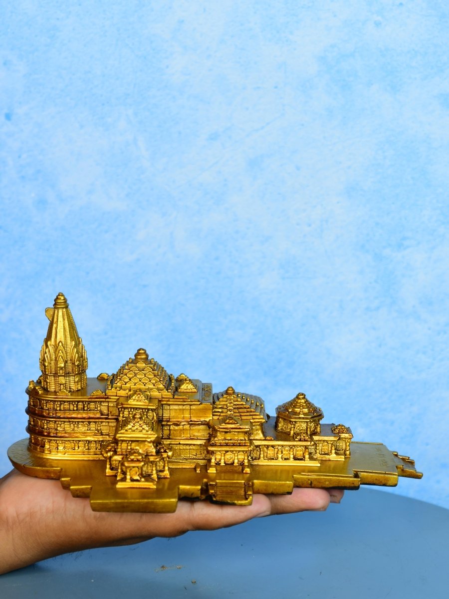 Sowpeace Resin Ram Mandir - Decor - Sowpeace - Sowpeace Resin Ram Mandir - RES - RM9 - TT - Sowpeace