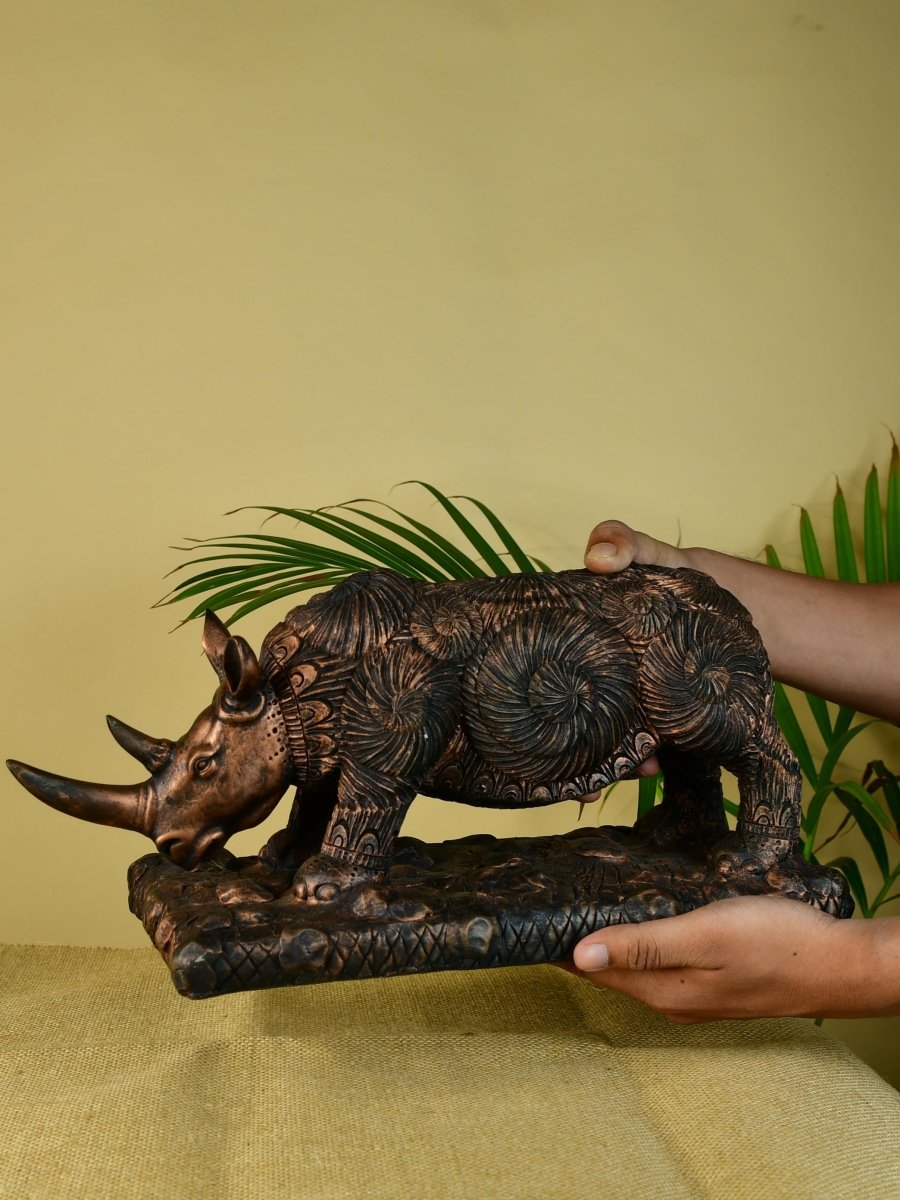 Sowpeace Resin Rhino Decor - Decor - Sowpeace - Sowpeace Resin Rhino Decor - RES - RRNO - TT - Sowpeace