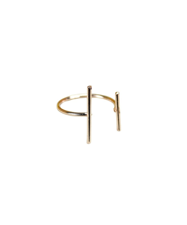 Sowpeace Rose Gold Double Line Ring Stainless Steel | Elegant One‑Size Adjustable Jewelry for Women & Men — image 4