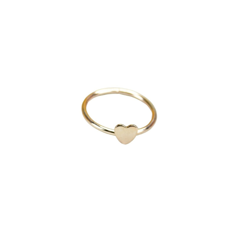 Sowpeace Rose Gold Heart Ring Stainless Steel | Elegant One‑Size Adjustable Jewelry for Women & Men – view 4
