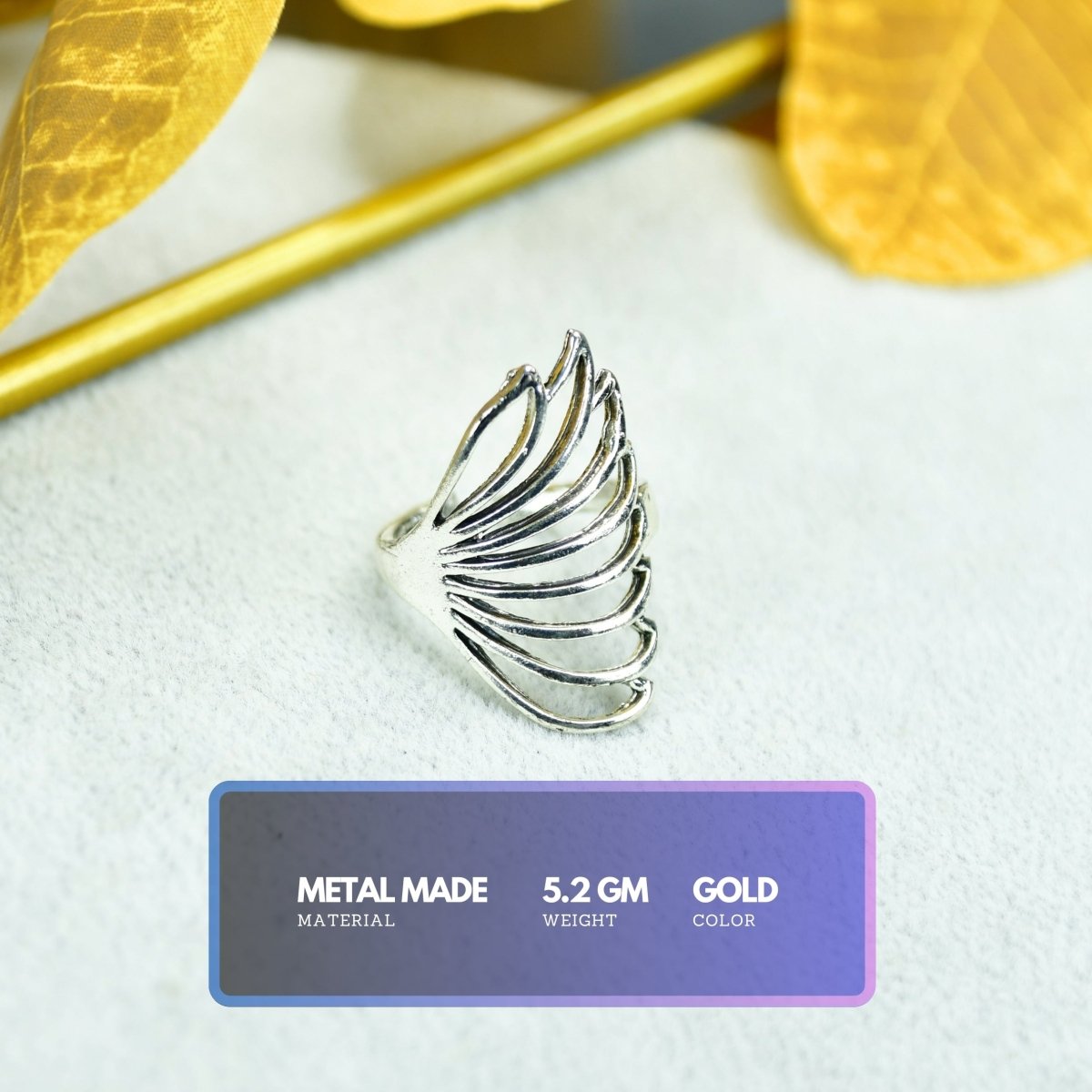 Sowpeace Rose Silver Butterfly Ring Set Stainless Steel | Elegant One‑Size Adjustable Jewelry for Women & Men