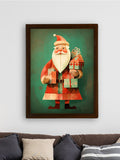 Sowpeace Santa: Premium Ho - Ho - Holiday Bliss Canvas – Handcrafted Indian - Inspired Wall Art for Festive Home Decoration - Wall painting - Chitran by sowpeace - Sowpeace Santa: Premium Ho - Ho - Holiday Bliss Canvas – Handcrafted Indian - Inspired Wall Art for Festive Home Decoration - Sowpeace