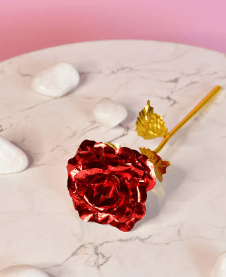 Sowpeace Scarlet Love Candle | Red Heart Soy Wax Candle for Romantic Décor & Gifting