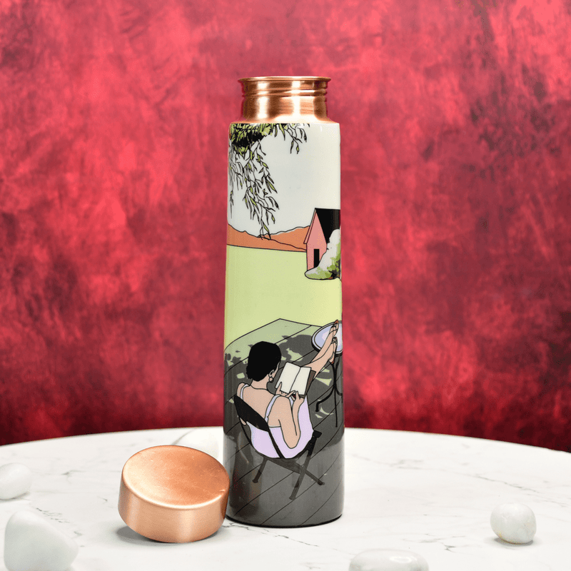 Sowpeace Serene Meadow Copper Bottle – view 2