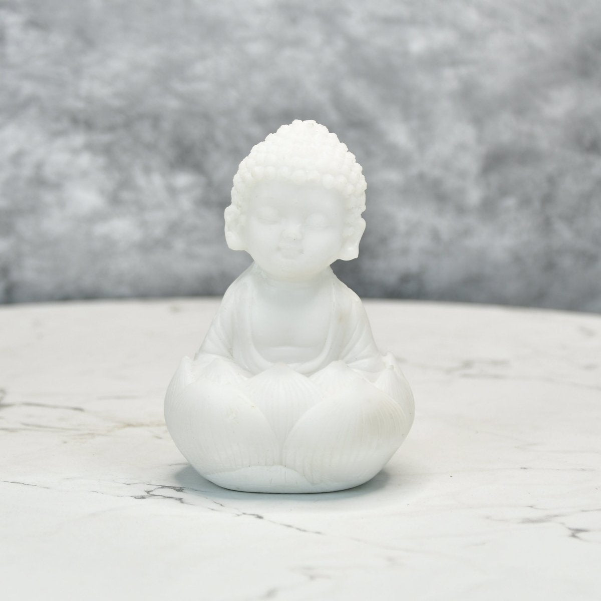 Sowpeace Sitting Baby Monk | Elegant Resin Spiritual Figurine for Peaceful Home Décor & Gifting - Sowpeace - 