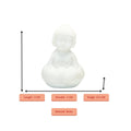 Sowpeace Sitting Baby Monk | Elegant Resin Spiritual Figurine for Peaceful Home Décor & Gifting - Sowpeace - 