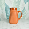 Sowpeace Small Terracotta Ceramic Pitcher with Lid – Handcrafted Mini Water Jug for Rustic Kitchen & Table Décor – 1000ml - Sowpeace - 