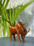 Sowpeace Small Wooden Ox: Artisan Home Decor - decor - Sowpeace - Sowpeace Small Wooden Ox: Artisan Home Decor - Wood - WDOX - WDN - TT - Sowpeace