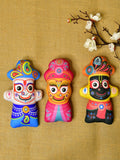 Sowpeace Stitched Cotton Jagannath Trio - Decor - Sowpeace - Sowpeace Stitched Cotton Jagannath Trio - CT - CJT - PT - TT - Sowpeace