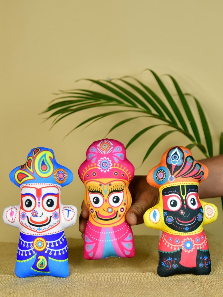 Sowpeace Stitched Cotton Jagannath Trio