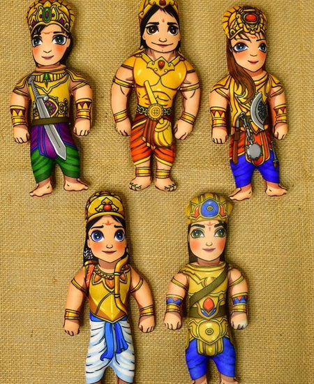 Sowpeace Stitched Cotton Panch Pandava