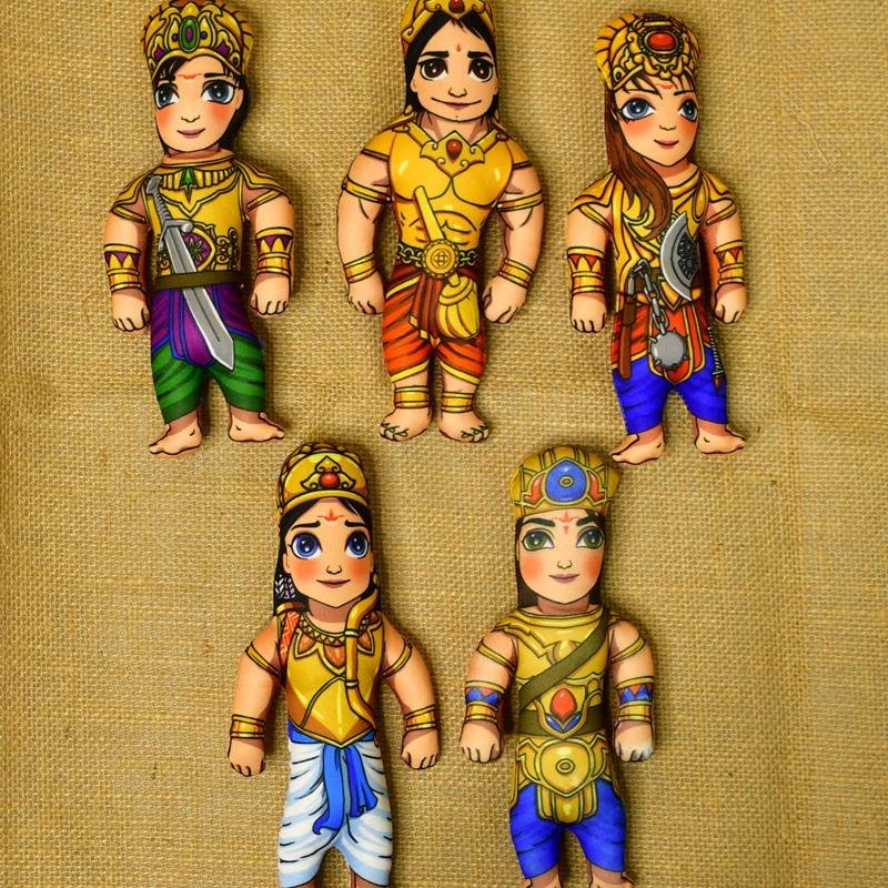 Sowpeace Stitched Cotton Panch Pandava – view 2
