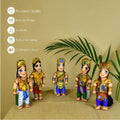 Sowpeace Stitched Cotton Panch Pandava - Decor - Sowpeace - 