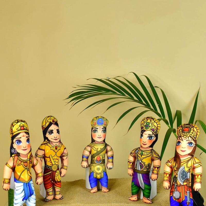 Sowpeace Stitched Cotton Panch Pandava – view 3