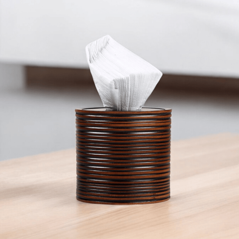 Sowpeace Stylish Acacia Wood Tissue Organizer – view 3