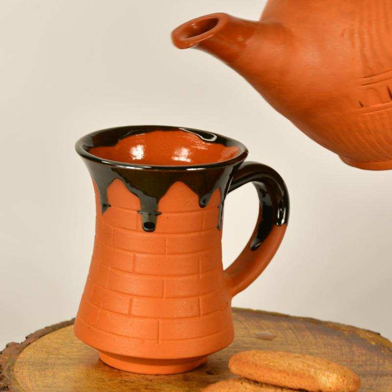 Sowpeace Terracotta Coffee Mug of Smile - Sowpeace - New Arrivals - Terracotta Coffee mug