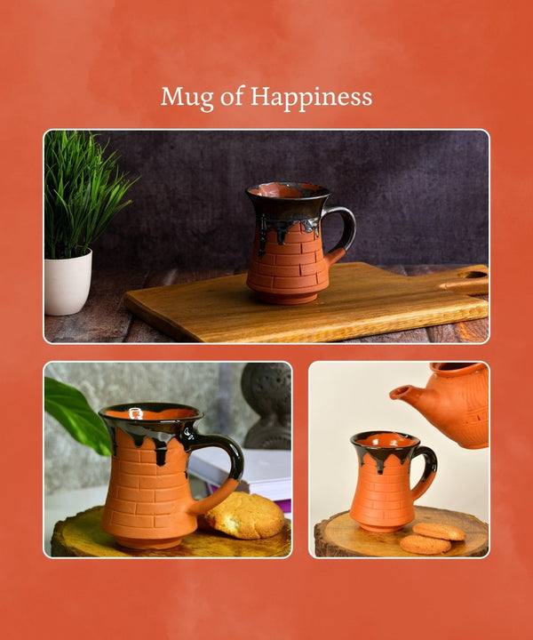 Sowpeace Terracotta Coffee Mug of Smile — image 4