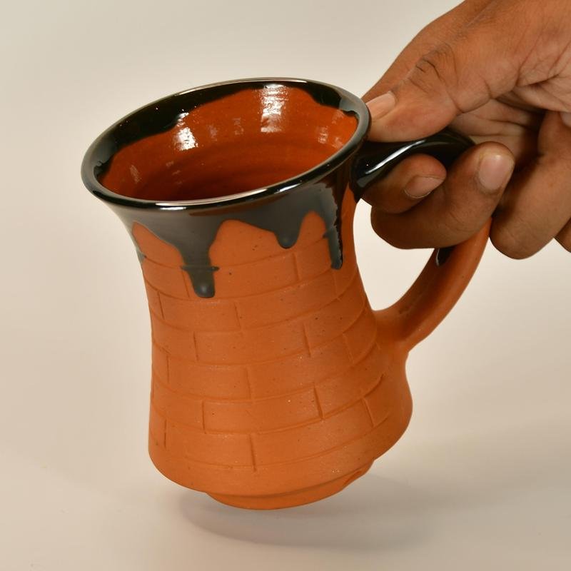 Sowpeace Terracotta Coffee Mug of Smile - Sowpeace - New Arrivals - Terracotta Coffee mug