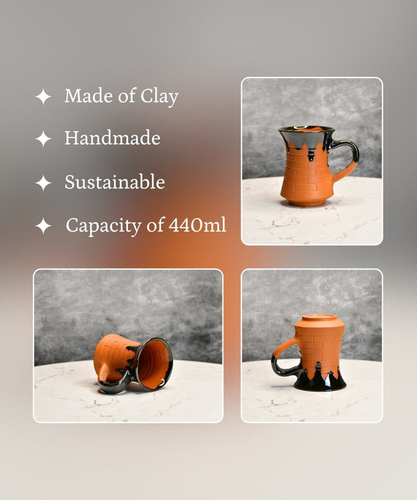 Sowpeace Terracotta Coffee Mug of Smile — image 3