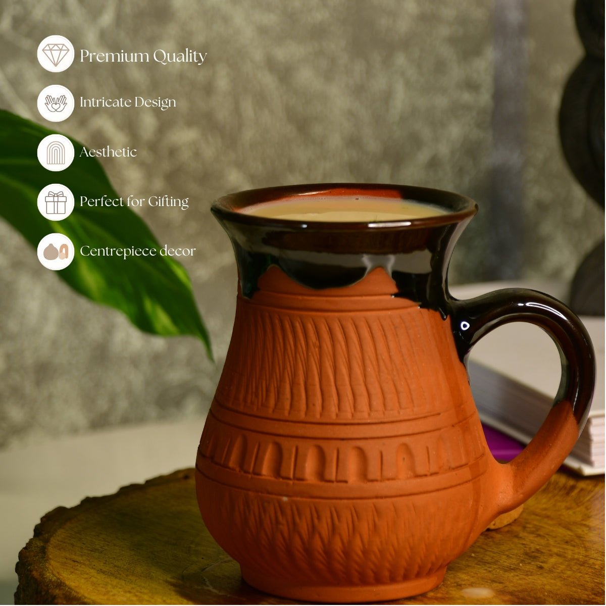 Sowpeace Terracotta Coffee Mug: Stylish Kitchen and Home Accent - Sowpeace - New Arrivals - Terracotta Coffee mug