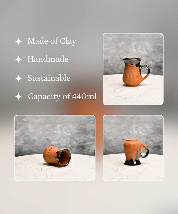 Sowpeace Terracotta Coffee Mug: Stylish Kitchen and Home Accent — image 3