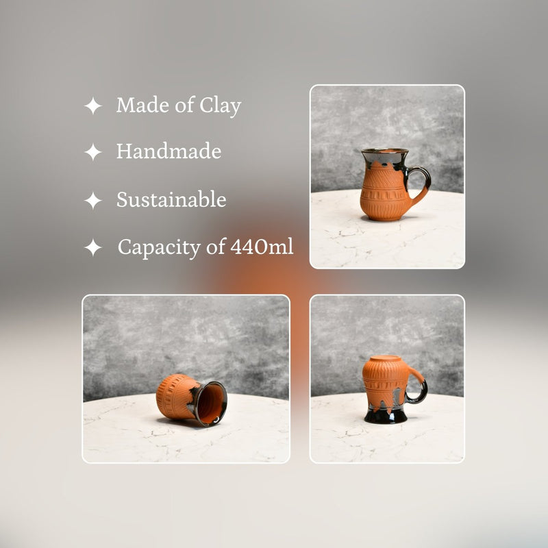 Sowpeace Terracotta Coffee Mug: Stylish Kitchen and Home Accent – view 3