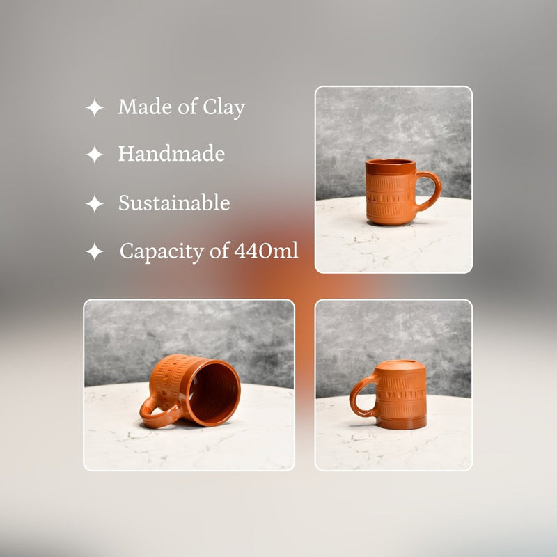 Sowpeace Terracotta Coffee Mug – view 3