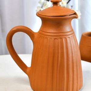 Sowpeace Terracotta Jug: Artful, Functional Home & Kitchenware - Utensils - Sowpeace - Sowpeace Terracotta Jug: Artful, Functional Home & Kitchenware - Terr - Uten - Terr - TJUL - 1 - Sowpeace