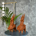 Sowpeace Terracotta Kathakali Horse: Artisan Tabletop Decor - Sowpeace - Animal - New Arrivals