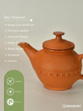 Sowpeace Terracotta Kettle: Artful Fusion for Home and Kitchen - Kettle - Sowpeace - Sowpeace Terracotta Kettle: Artful Fusion for Home and Kitchen - Terr - Uten - Terr - TK - Sowpeace