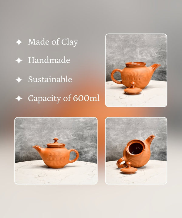 Sowpeace Terracotta Kettle: Artful Fusion for Home and Kitchen — image 3