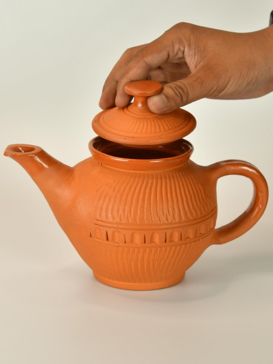 Sowpeace Terracotta Kettle: Artful Fusion for Home and Kitchen - Kettle - Sowpeace - Sowpeace Terracotta Kettle: Artful Fusion for Home and Kitchen - Terr - Uten - Terr - TK - Sowpeace