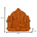 Sowpeace Terracotta Large Durga: Artisan Tabletop Decor - terracotta tabletop - Sowpeace - Diwali - God Idols