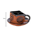 Sowpeace Terracotta Tea Cup Square - Sowpeace - New Arrivals - Terracotta Tea set