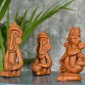 Sowpeace Terracotta Tribal Figurine Set: Artisan Tabletop Decor - Sowpeace - New Arrivals - Tabletop