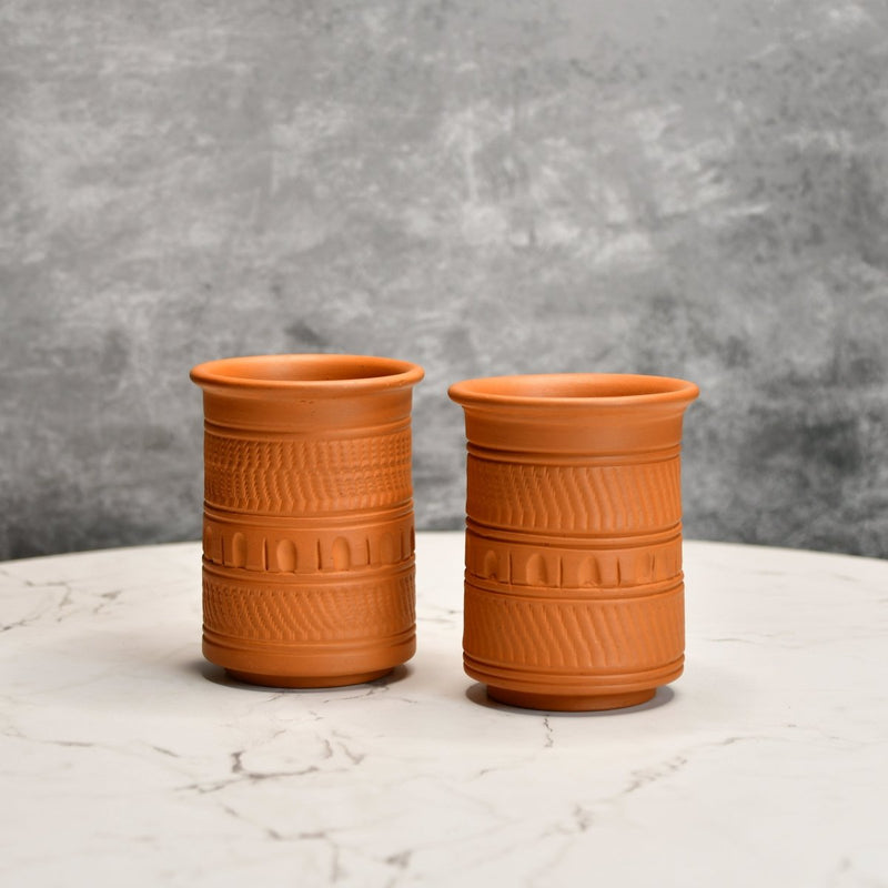 Sowpeace Terracotta Water Glass: Artful, Functional Home & Kitchenware – view 7