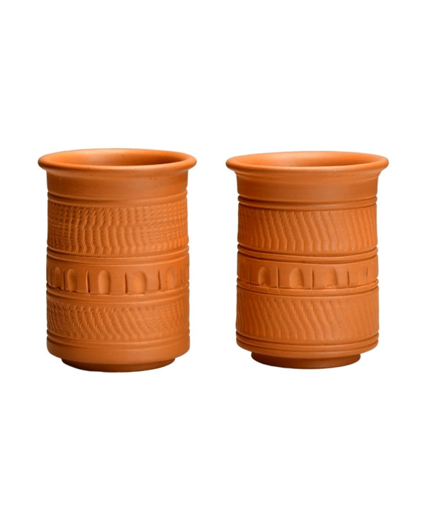 Sowpeace Terracotta Water Glass: Artful, Functional Home & Kitchenware — image 8