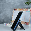 Sowpeace Trendy Adjustable Silver Tablet Stand with Black Hinges - Decor - Sowpeace - 