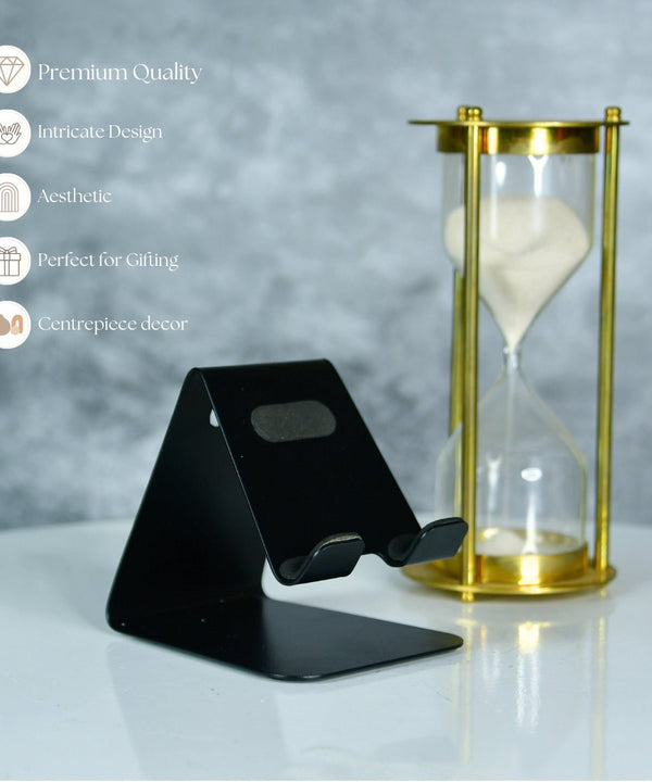 Sowpeace - Trendy Black Metal Phone Holder - Perfect Gift — image 3