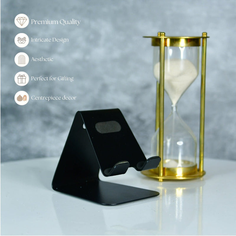 Sowpeace - Trendy Black Metal Phone Holder - Perfect Gift – view 3