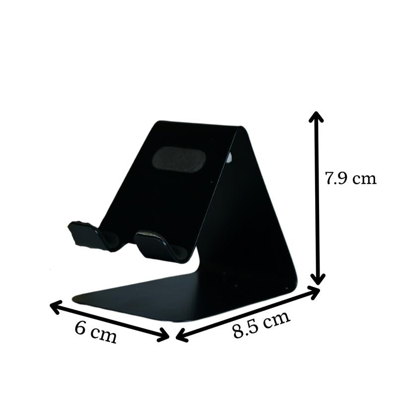 Sowpeace - Trendy Black Metal Phone Holder - Perfect Gift