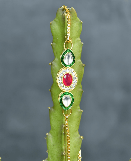 Sowpeace Triple Stone Accent Bracelet | Elegant Stainless Steel One‑Size Adjustable Jewelry for Women & Men