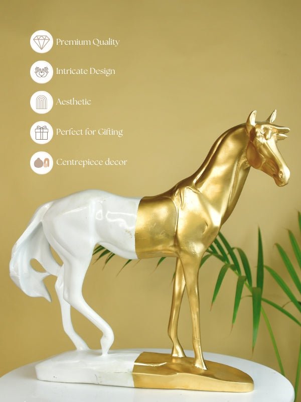 Sowpeace White Gold Stallion - Decor - Sowpeace - Sowpeace White Gold Stallion - RES - RBWG - TT - Sowpeace